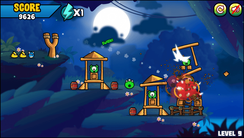 Angry Heroes gameplay