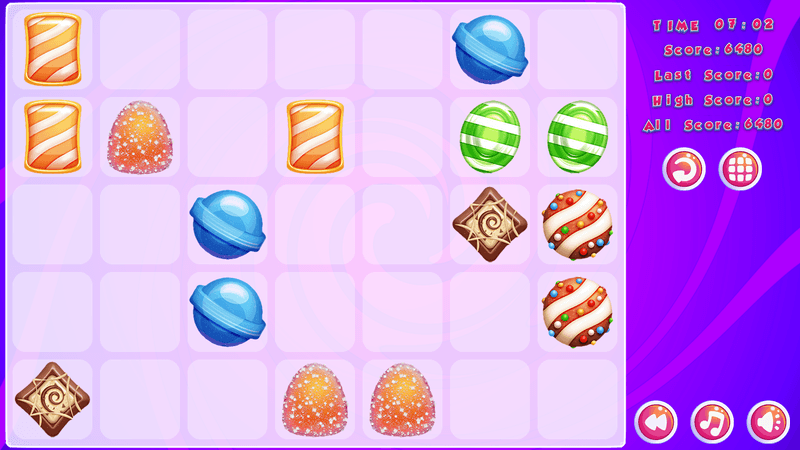 Candy Super Lines gameplay