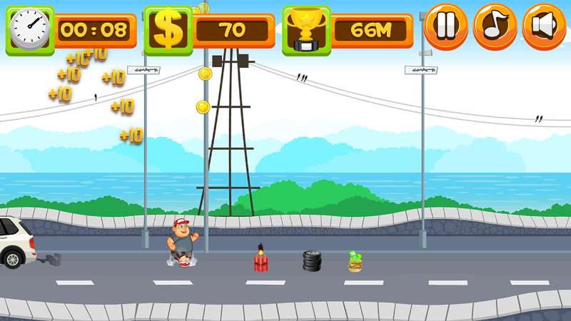 Crazy Runner gameplay