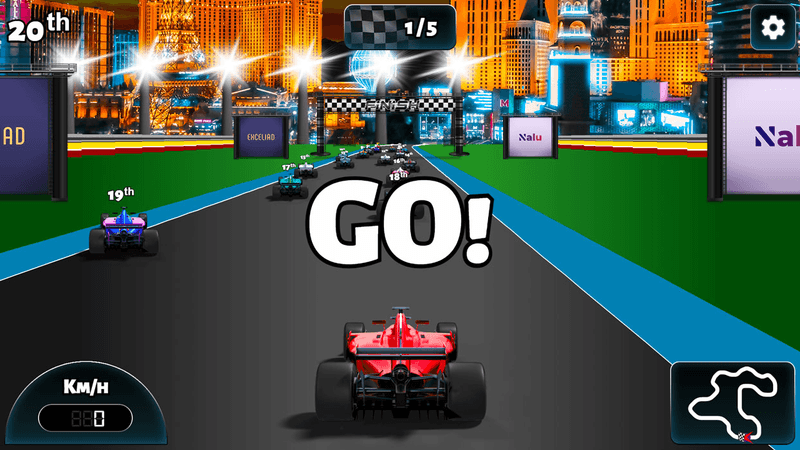 Formula Rush gameplay