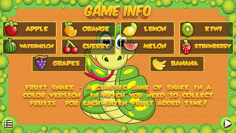 Fruit Snake gameplay