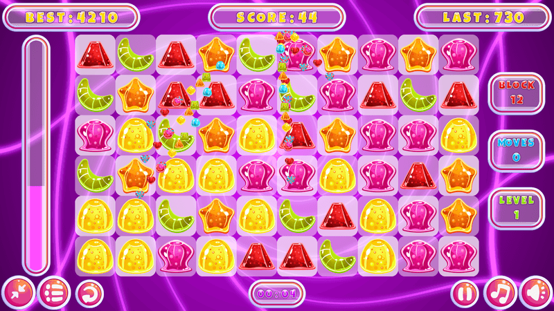 Jelly Match 3 gameplay