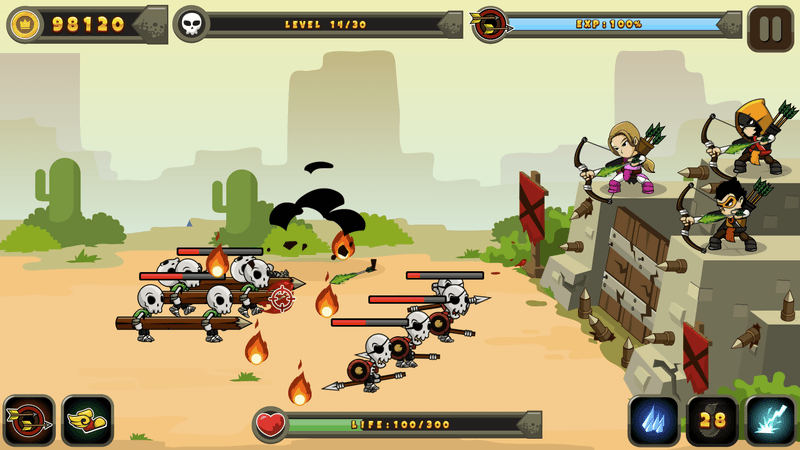 Kingdom Defense gameplay