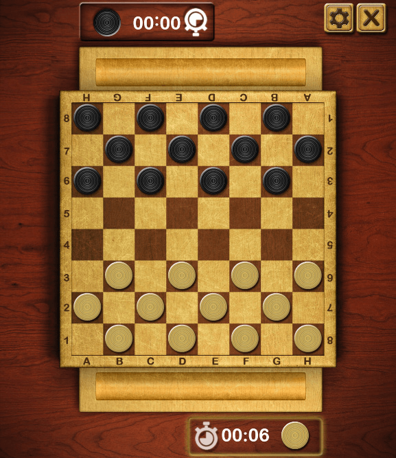 Master Checkers gameplay
